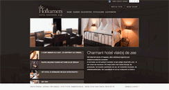 Desktop Screenshot of dehofkamers.be